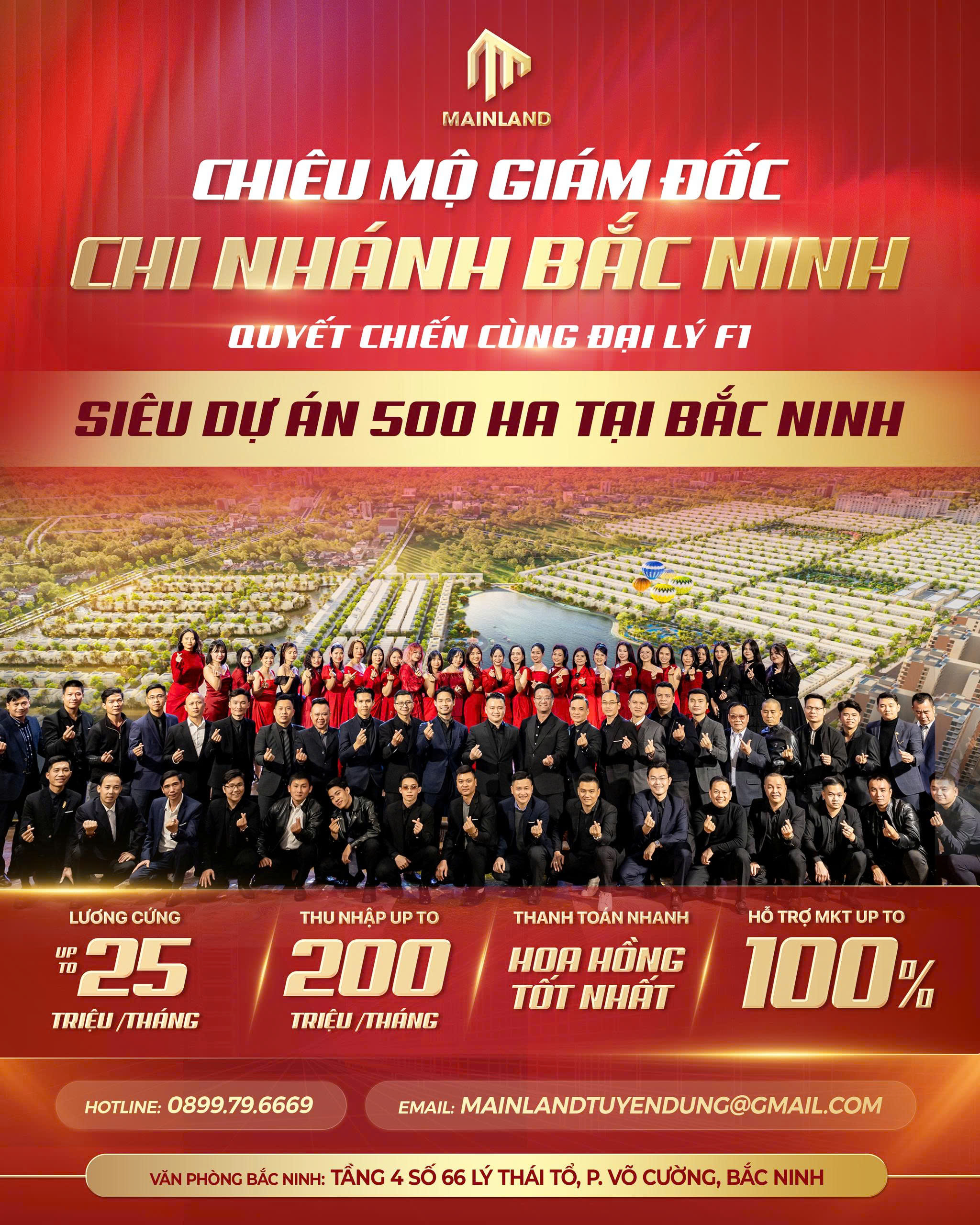 tuyển dụng giám đốc chi nhánh bắc ninh