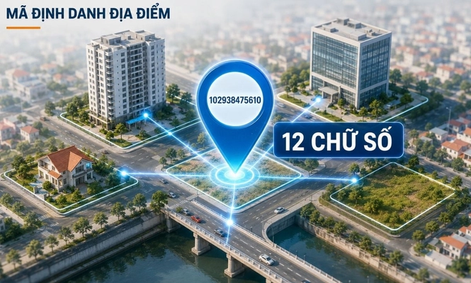 Mã định danh địa điểm 12 chữ số theo Nghị định 326/2026/NĐ-CP